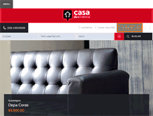 Tablet Screenshot of casadeasistencia.com